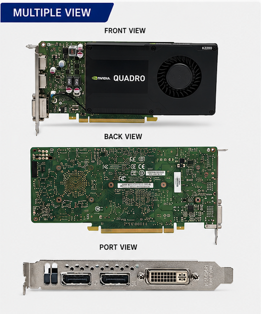 NVIDIA Quadro K2200 4GB GDDR5 Professional Workstation Graphics Card