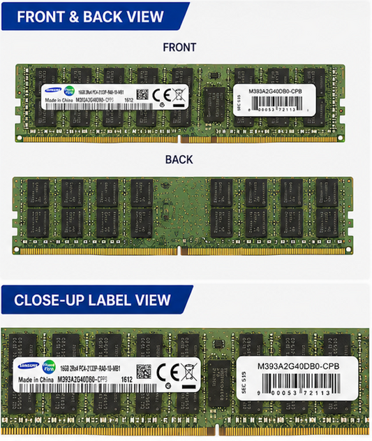 SK hynix 16GB DDR4 ECC Registered Server RAM," "PC4-2133P RDIMM," "2133MHz Server Memory," and "Enterprise Server RAM,"