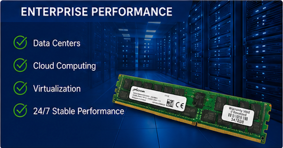 Micron 16GB DDR4 3200MHz ECC RDIMM Server Memory PC4-25600 CL22