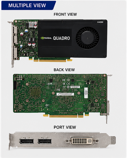 NVIDIA Quadro K4200 4GB GDDR5 Professional Graphics Card